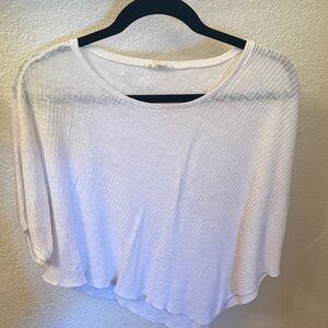 Eileen Fisher Elegant White Blouse